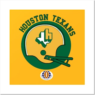 Houston Texans (World Football League) Posters and Art